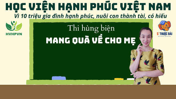 THỂ LỆ CUỘC THI MANG QUÀ VỀ CHO MẸ